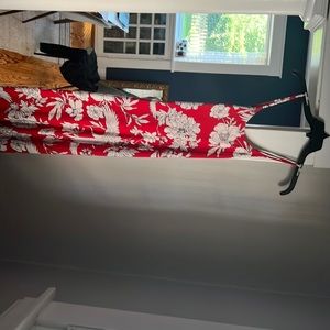 Express formal red dress